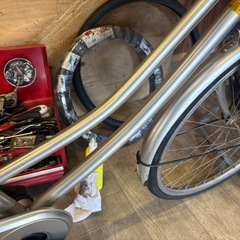 リサイクル自転車26インチ　前後新品タイヤの画像