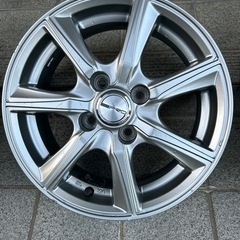 中古品１４インチ社外品アルミホイール４本セットの画像
