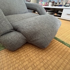 座椅子　カバー付き
の画像