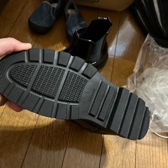 雨用の靴　ブーツの画像