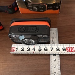 フィッシングヘッドライト　赤色ありありの画像