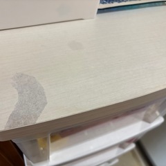 ウッドトップチェスト 5段の画像