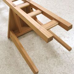 ハイバックチェア 花台 高さ180cm ラダーバック 木製椅子型フラワースタンド 札幌市の画像