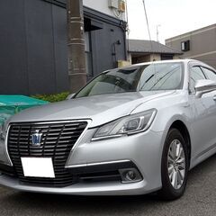 車検満タン AWS210 クラウンハイブリッド ナビ フルセグTV DVD再生機能 Bluetooth バックモニター スマートキー シートヒーター クルコン HID ETCの画像