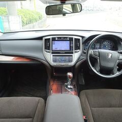 車検満タン AWS210 クラウンハイブリッド ナビ フルセグTV DVD再生機能 Bluetooth バックモニター スマートキー シートヒーター クルコン HID ETCの画像