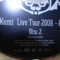 koda kumi  LIVE2008,2009の画像