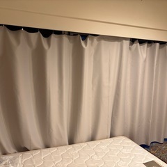 遮光カーテン　ワイヤーセット　4m × 1.5m の画像