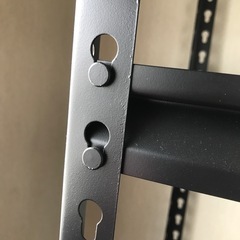 メタルラック　黒の画像