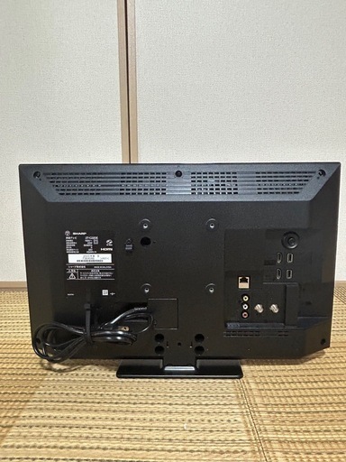 値下げしました！美品）シャープ液晶テレビ　2022年製　2T-C22DE