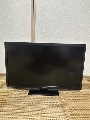 値下げしました！美品）シャープ液晶テレビ　2022年製　2T-C22DE