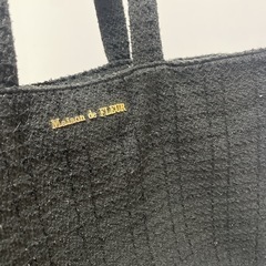 Maison de FLEURのツイードトートバッグです☺️の画像
