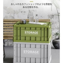 収納ボックス 折りたたみ式 蓋付き キャスター付き(Lサイズ3個,58L)の画像