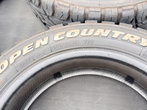 TOYO TIRE OPEN　COUNTRY R/T 165/60/15