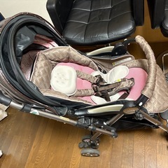 ソラリアプレミアム　ビジューブラウン　A型ベビーカーの画像