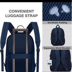 新商品　リュック 26L大容量 USB充電ポート ビジネスリュック 旅行用リュックサックの画像
