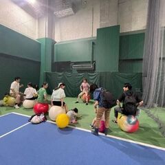 🟢🔴バランスボールエクササイズ🟢🔴の画像