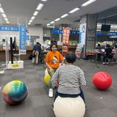 🟢🔴バランスボールエクササイズ🟢🔴の画像