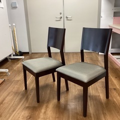 ダイニングチェア2脚セット　【町田市再生家具】　251915の画像