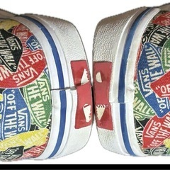VANS  スリッポン　キッズ　21cmの画像