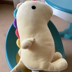 ダ恐竜　ぬいぐるみ(大)　イエロー　ダイソーの画像