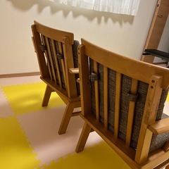 ダイニングチェア2きゃく2脚の画像