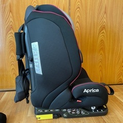 美品　アプリカ　チャイルドシート　aprica　Form Fit Model #: 8BH99BGDJ 赤色　ISOFIX 1歳から6歳用 の画像
