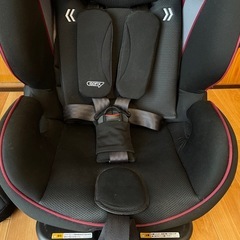 美品　アプリカ　チャイルドシート　aprica　Form Fit Model #: 8BH99BGDJ 赤色　ISOFIX 1歳から6歳用 の画像
