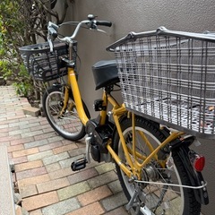 電動自転車　YAMAHA pas sionu20の画像