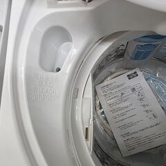 J2111【リユースのサカイ柏店】TOSHIBA 東芝　6.0kg全自動洗濯機　AW-6G8　2020年製　動作確認、クリーニング済み　参考価格60,280円 の画像
