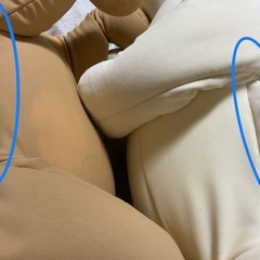 🐶注意  A単品の値段  ぬいぐるみ　48✖️48✖️h15cm  (Bは30%引) の画像