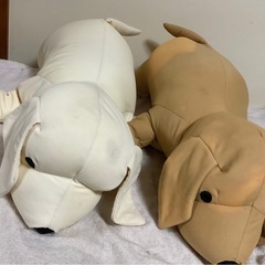 🐶注意  A単品の値段  ぬいぐるみ　48✖️48✖️h15cm  (Bは30%引) の画像