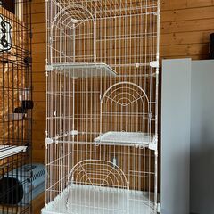 アイリスオーヤマ 猫 3段ケージの画像