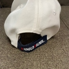 帽子　ゴルフキャップ　白　良美品の画像