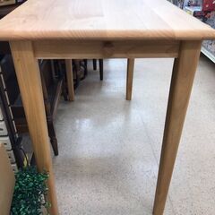 【ジャングルジャングル岩出店】【B149】作業テーブル ナチュラル 幅100cm×奥行50cm×高さ73cm 中古 家具 和歌山 岩出市 紀の川市 海南市の画像