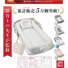 ベビー用　ベッドインベッド　
グレーの画像