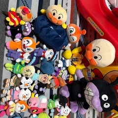 アンパンマン　ぷりちぃービーンズ　ぬいぐるみ　ぱぺっとパペット　パペットの画像