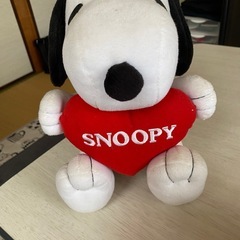 スヌーピーぬいぐるみの画像