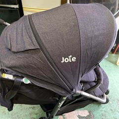 【美品】Joie ジョイー ライトトラックス デニム クッション付の画像