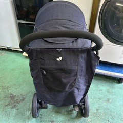 【美品】Joie ジョイー ライトトラックス デニム クッション付の画像