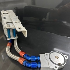 ヤマハ セロー250 ４ＪＧ　外し 社外製オイルクーラーキット の画像