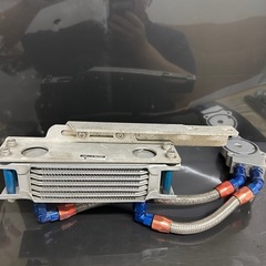 ヤマハ セロー250 ４ＪＧ　外し 社外製オイルクーラーキット の画像