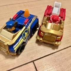 パウパトロールのミニカーセットの画像