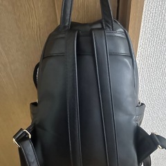 クロミリュック黒･シリコン小銭入れの画像