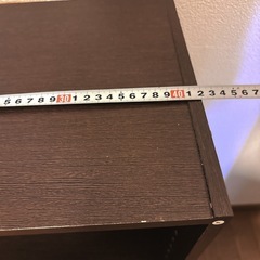 専用✨収納家具　棚 木棚 ブラウンの画像