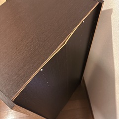専用✨収納家具　棚 木棚 ブラウンの画像
