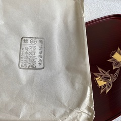 輪島塗　お盆の画像