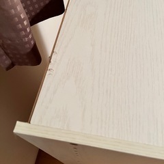 収納3段カラーボックス　扉付きの画像