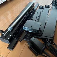 昇降式デスク脚のみ(Kanademono LFT-K12-BK)の画像