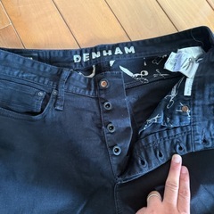 【受付終了しました】 DENHAM（デンハム） RAZOR SLIM FIT ブラックデニム W30の画像