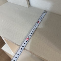 白木目調シェルフの画像